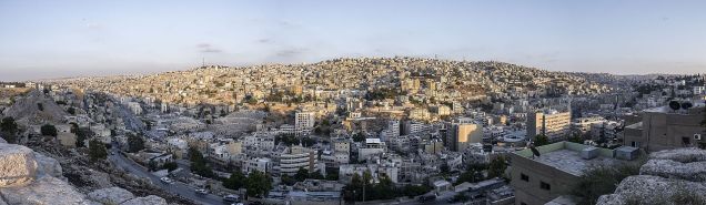 Panorama of East Amman