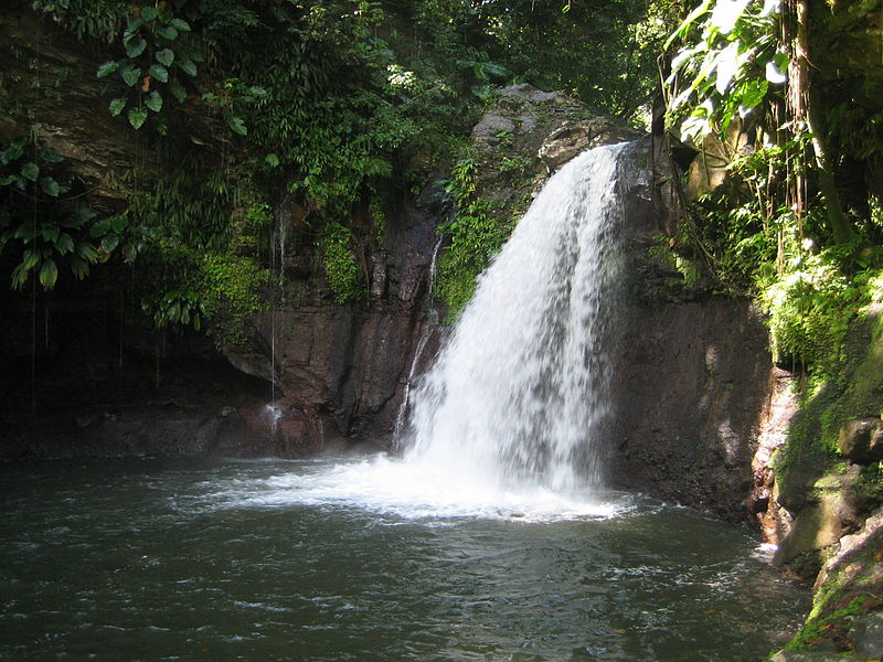 Waterfall la Lézarde